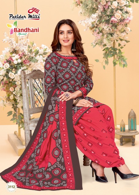 Patidar Bandhani Vol-31 Cotton Designer Patiyala Dress Material